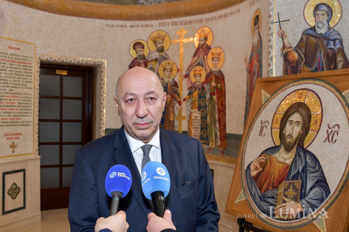 Vizită la Patriarhia Română a ambasadorului Republicii Georgia la Bucureşti 230641