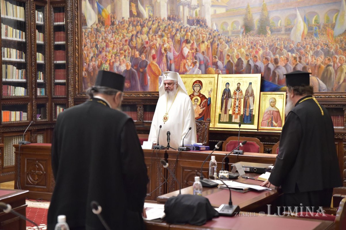 Şedinţă de lucru a Sinodului Mitropoliei Munteniei şi Dobrogei 231013