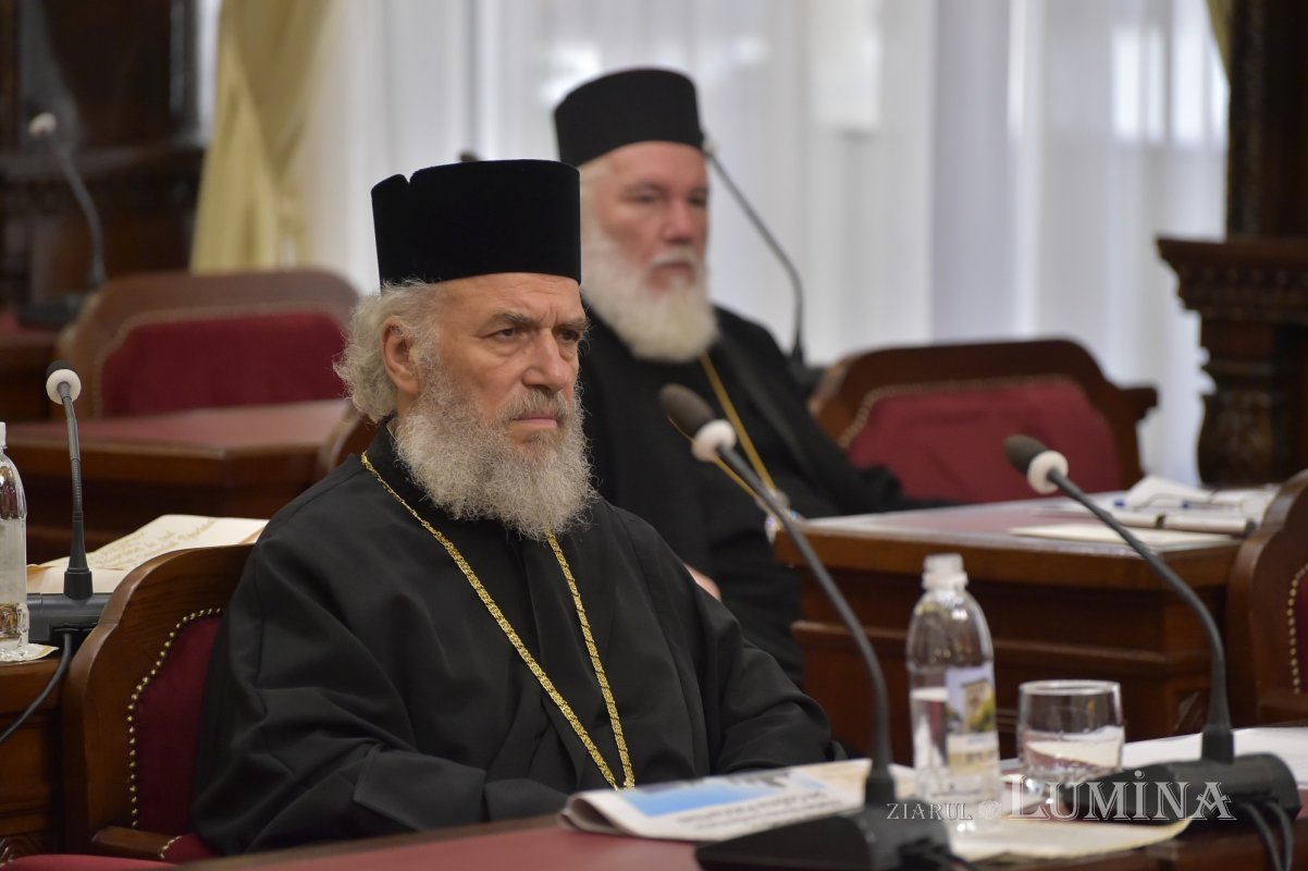 Şedinţă de lucru a Sinodului Mitropoliei Munteniei şi Dobrogei 231019