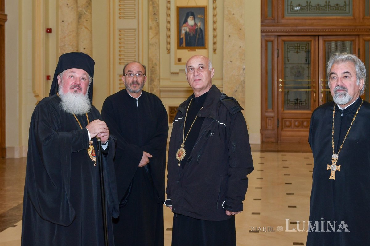 Ierarh al Bisericii Greco‑Catolice Melkite în vizită la Patriarhia Română 234524