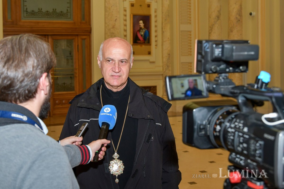 Ierarh al Bisericii Greco‑Catolice Melkite în vizită la Patriarhia Română 234535