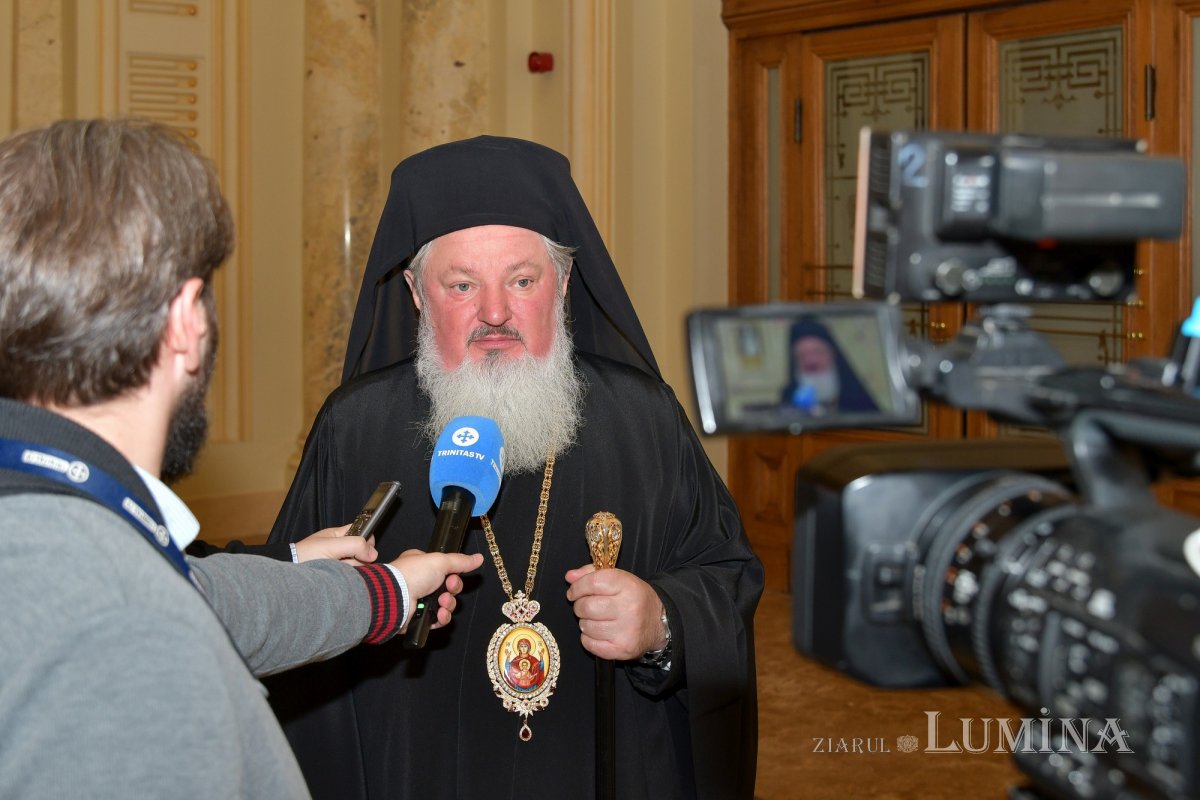 Ierarh al Bisericii Greco‑Catolice Melkite în vizită la Patriarhia Română 234536