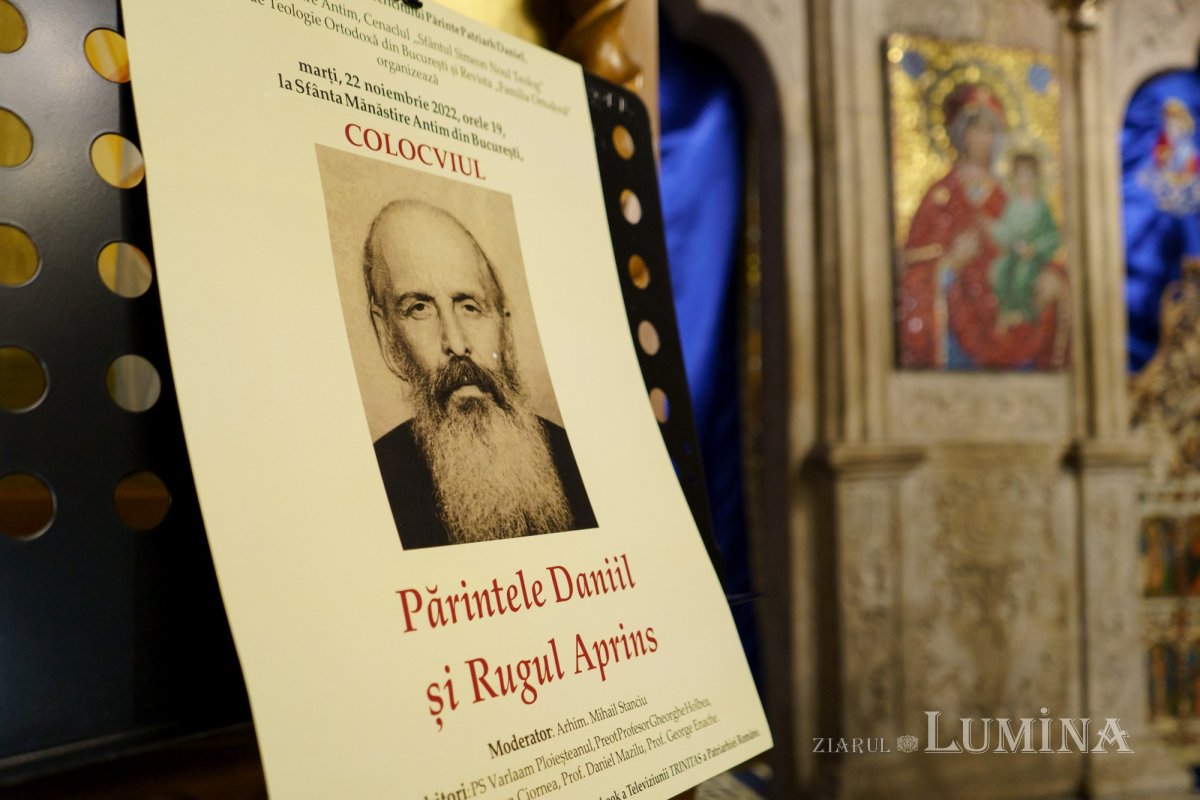 Colocviu în memoria părintelui Daniil Sandu Tudor la Mănăstirea Antim 235021