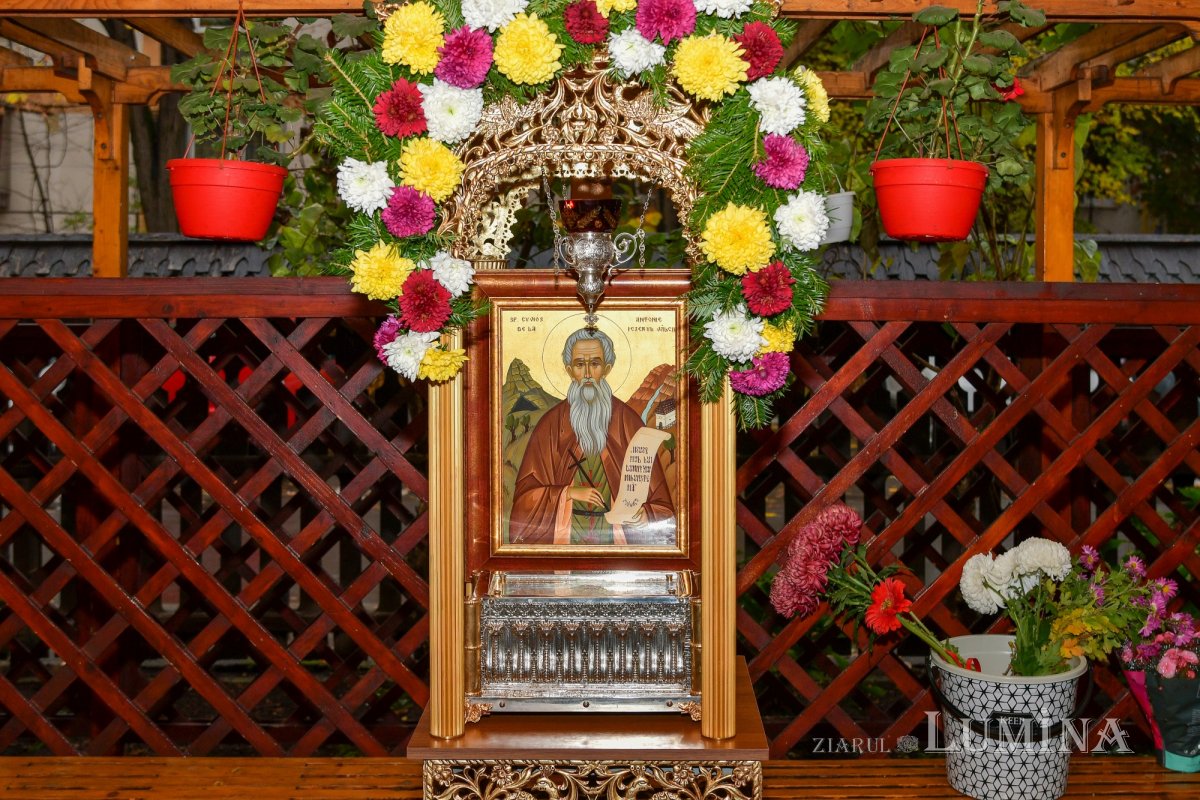 Cuviosul Antonie de la Iezerul Vâlcii sărbătorit în Capitală 235054