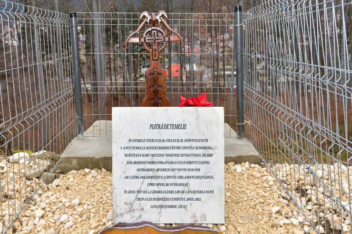 O nouă biserică va fi zidită în orașul Bușteni 236840