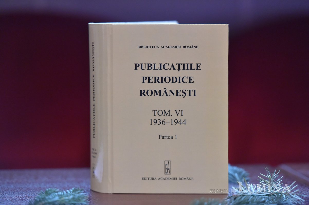 „Publicațiile periodice românești”, la al șaselea volum 237520