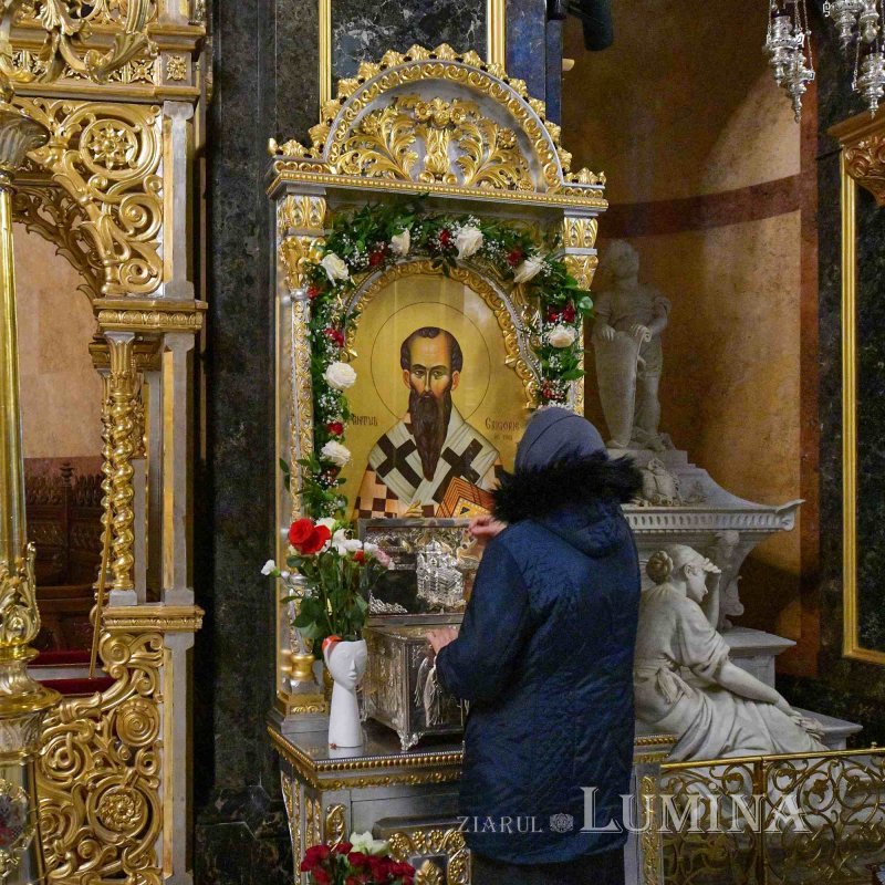 Cinstire adusă unui mare Părinte al Bisericii în Capitală 240931