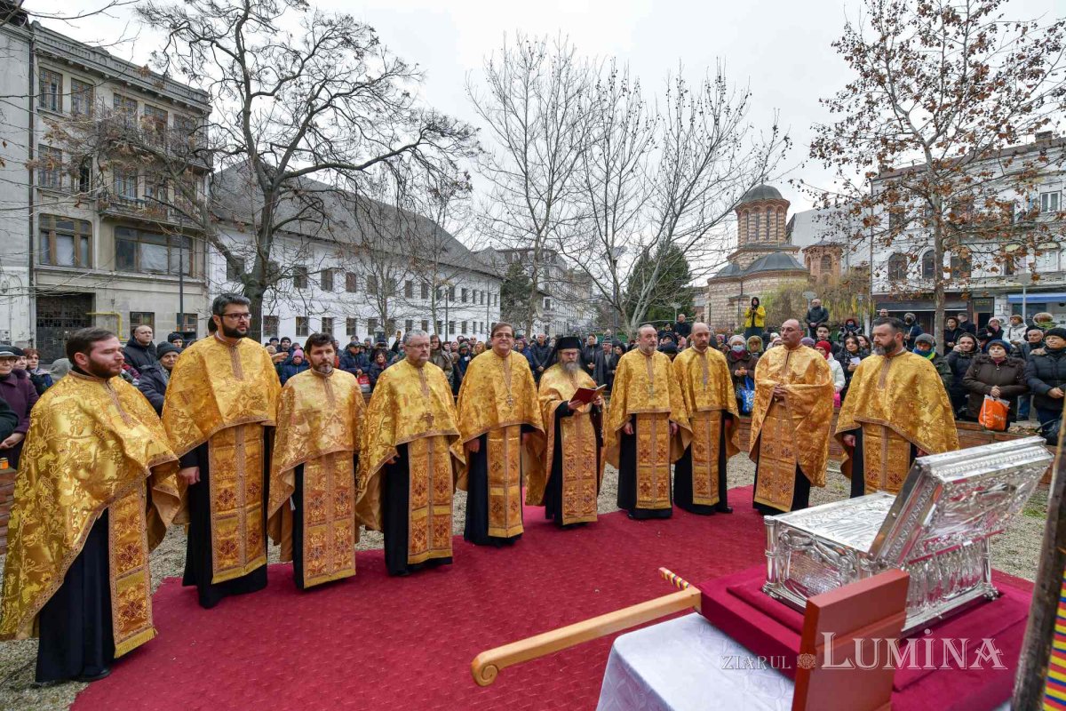 Sărbătoarea „Părintelui monahilor” la Biserica Domnească din Capitală 241735