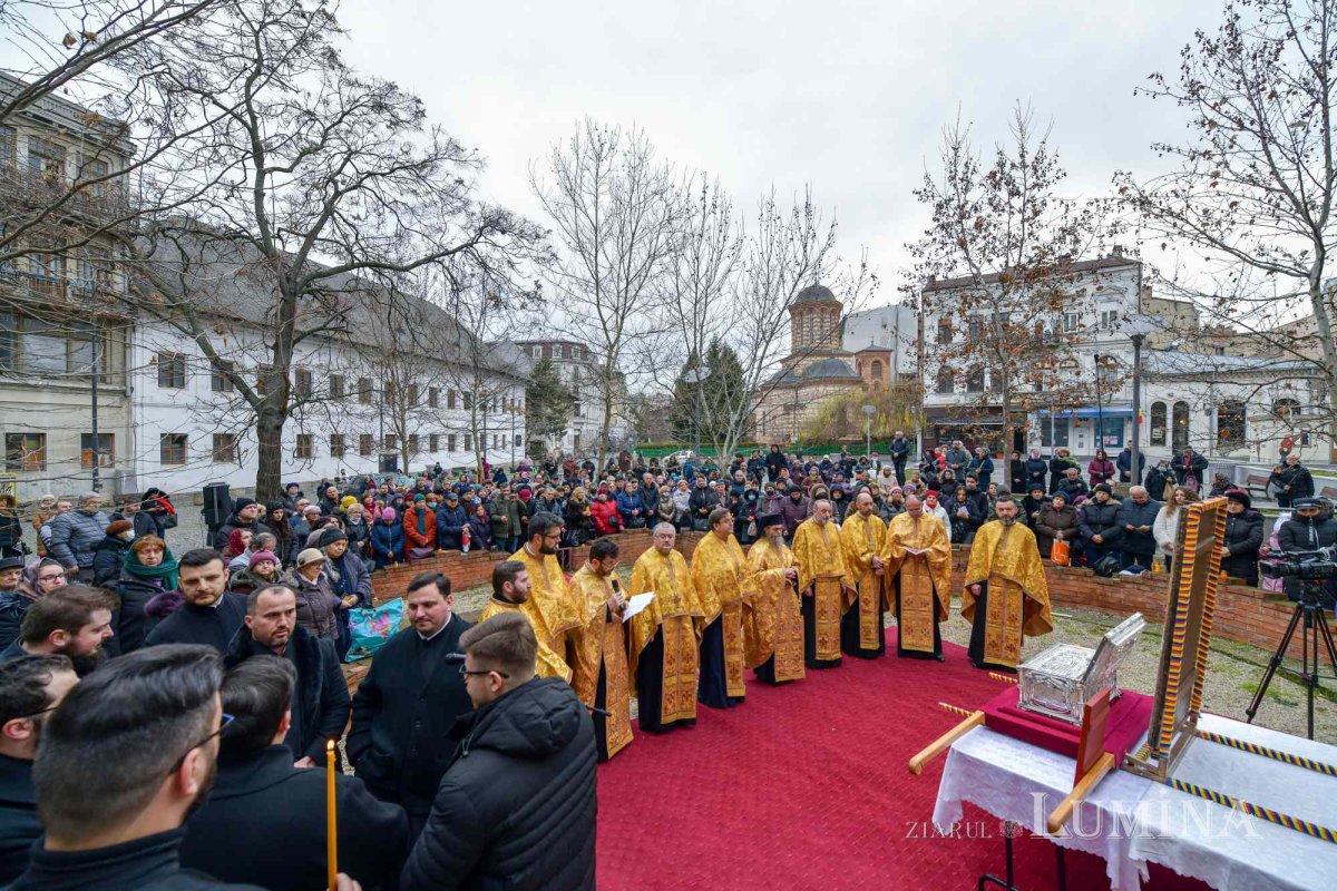 Sărbătoarea „Părintelui monahilor” la Biserica Domnească din Capitală 241754