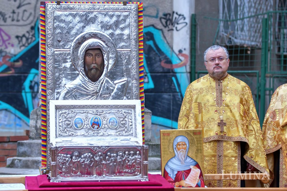 Sărbătoarea „Părintelui monahilor” la Biserica Domnească din Capitală 241758