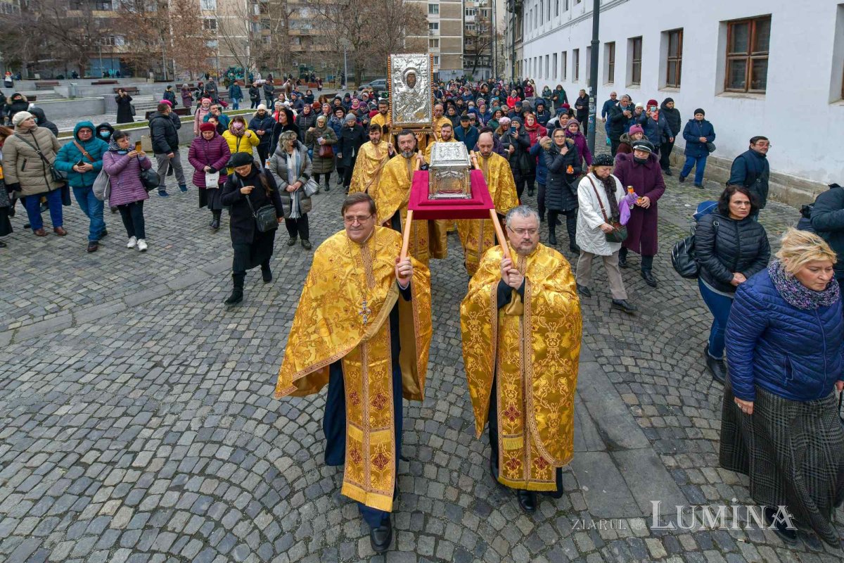 Sărbătoarea „Părintelui monahilor” la Biserica Domnească din Capitală 241772