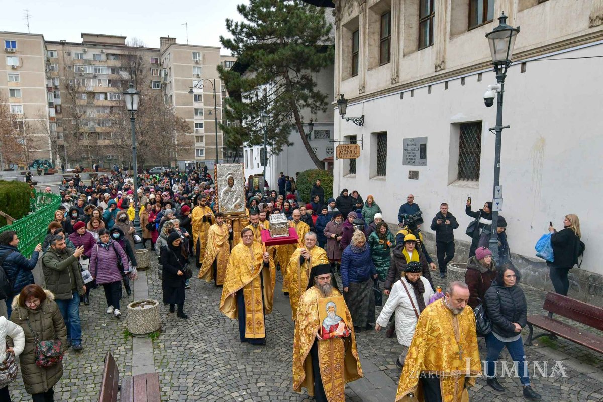 Sărbătoarea „Părintelui monahilor” la Biserica Domnească din Capitală 241776