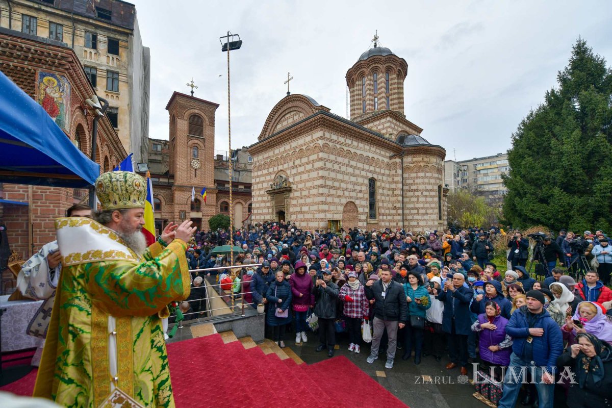 Sărbătoarea „Părintelui monahilor” la Biserica Domnească din Capitală 241838