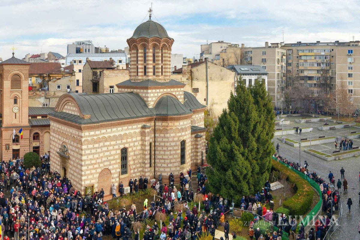 Sărbătoarea „Părintelui monahilor” la Biserica Domnească din Capitală 241868