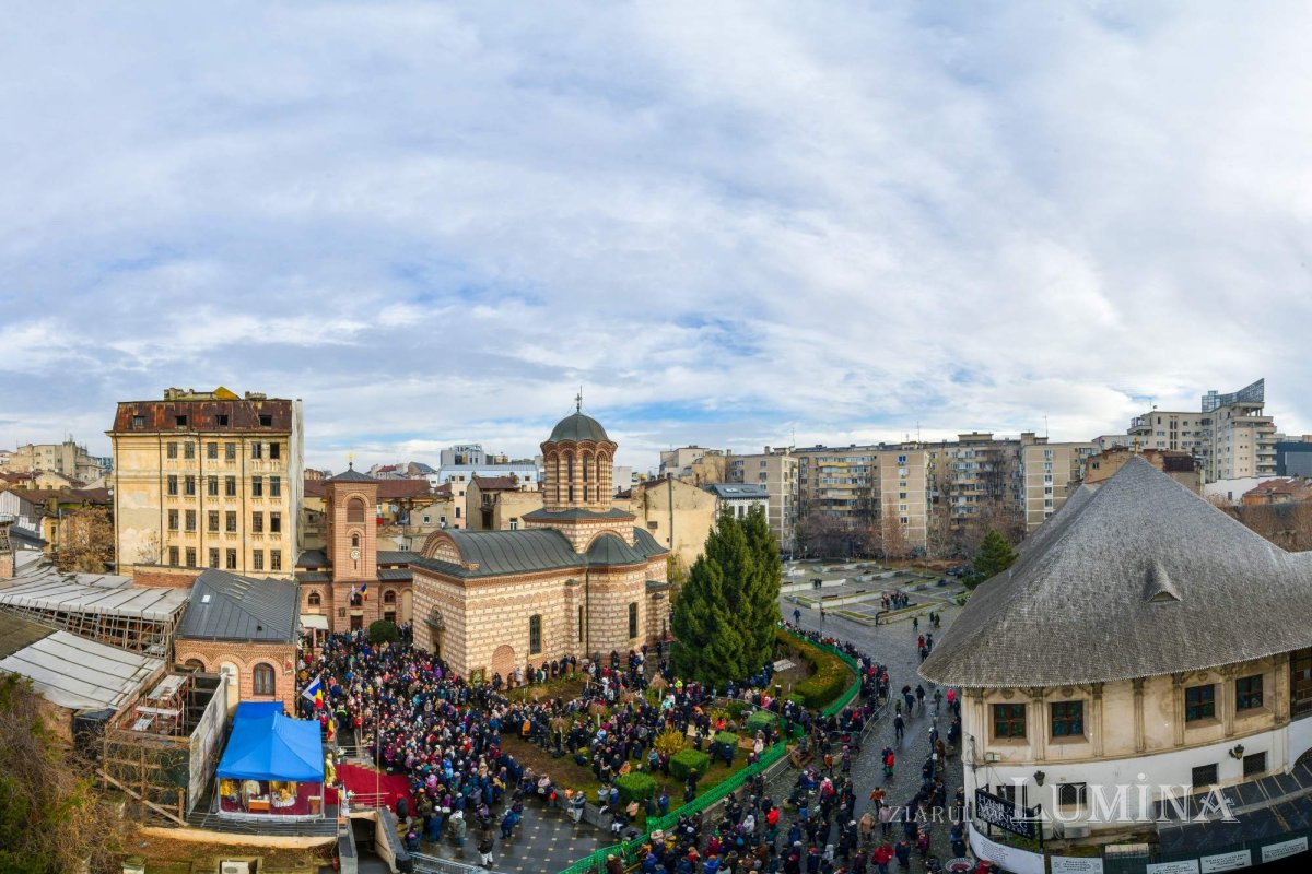 Sărbătoarea „Părintelui monahilor” la Biserica Domnească din Capitală 241869