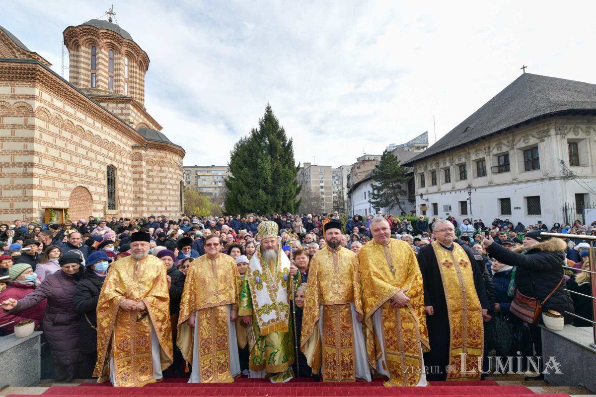 Sărbătoarea „Părintelui monahilor” la Biserica Domnească din Capitală 241878