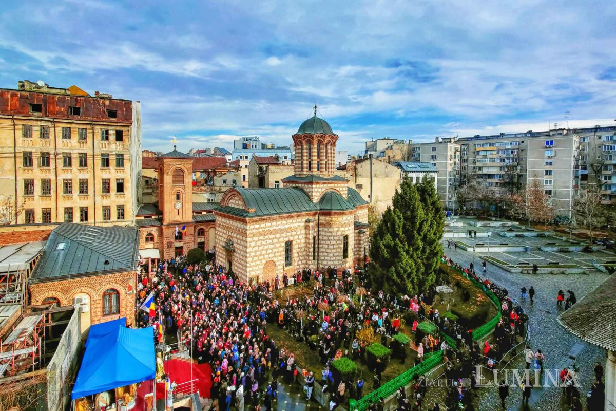 Sărbătoarea „Părintelui monahilor” la Biserica Domnească din Capitală 241880
