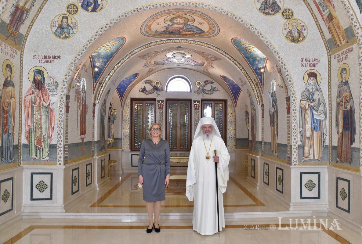 Ambasadorul Georgiei la București în vizită la Patriarhia Română 243424