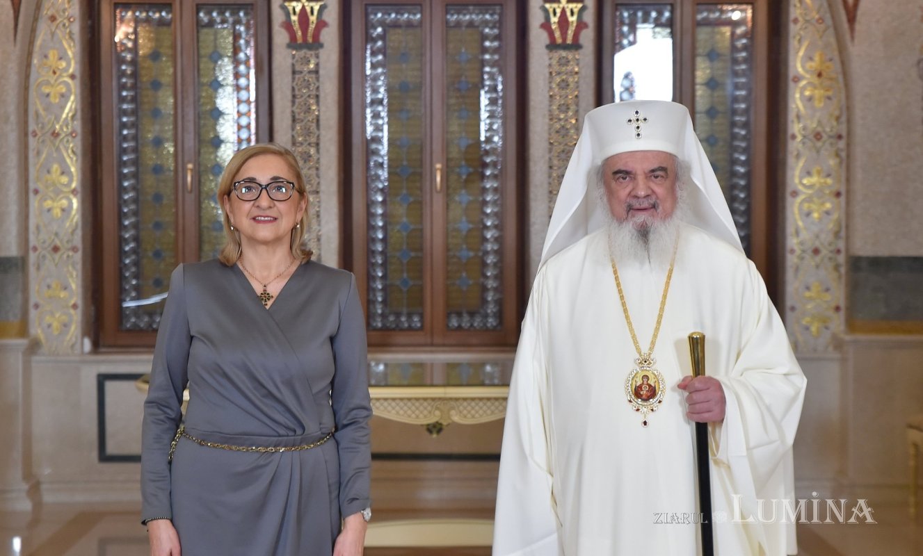 Ambasadorul Georgiei la București în vizită la Patriarhia Română 243428