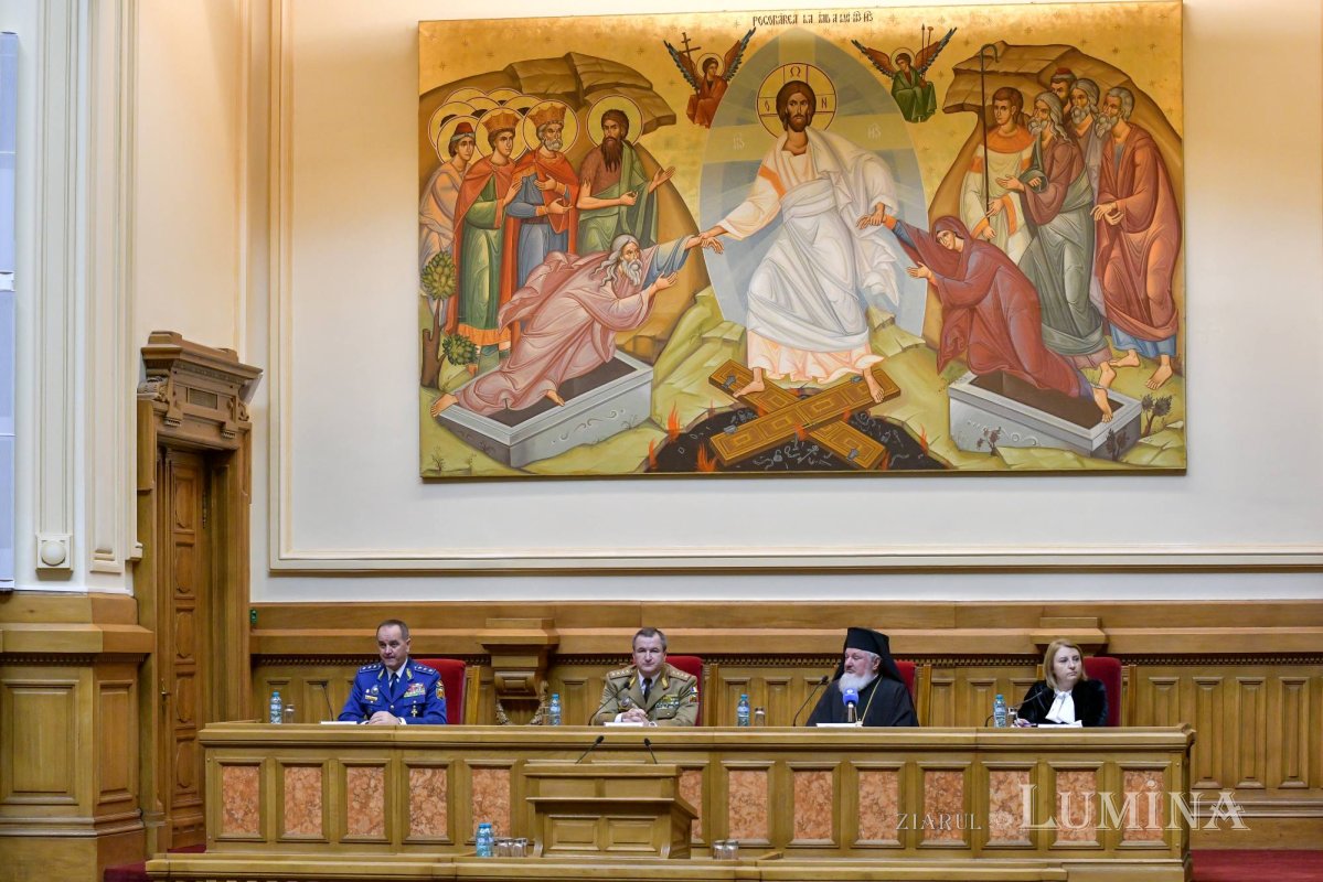 Conferință internațională a capelanilor militari la Palatul Patriarhiei 244012