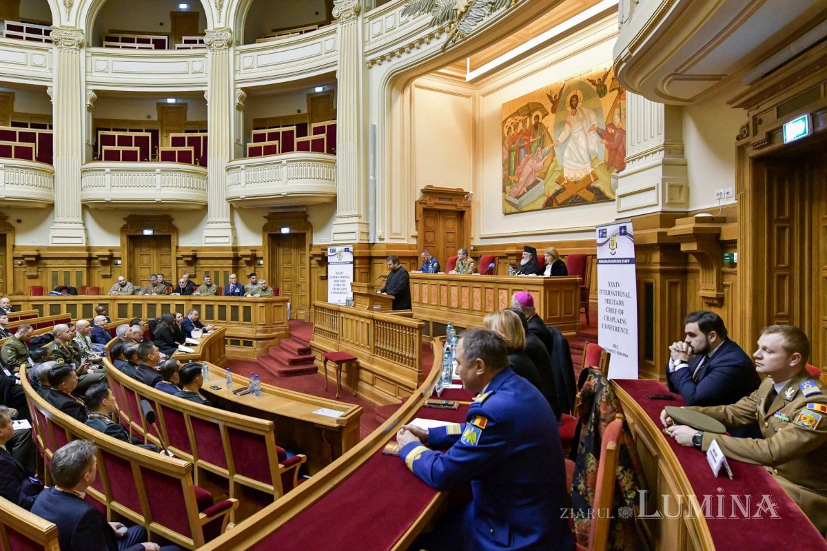 Conferință internațională a capelanilor militari la Palatul Patriarhiei 244014
