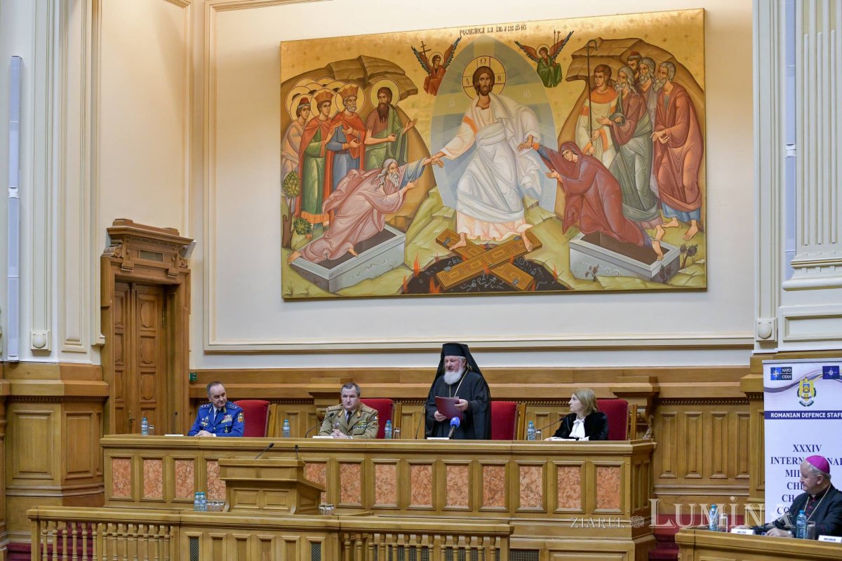 Conferință internațională a capelanilor militari la Palatul Patriarhiei 244015