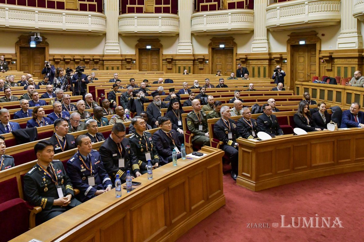 Conferință internațională a capelanilor militari la Palatul Patriarhiei 244017