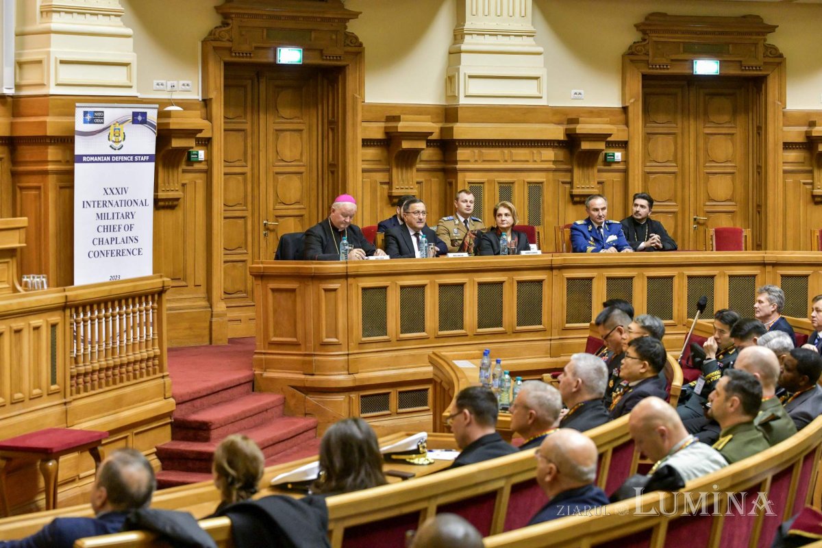 Conferință internațională a capelanilor militari la Palatul Patriarhiei 244026