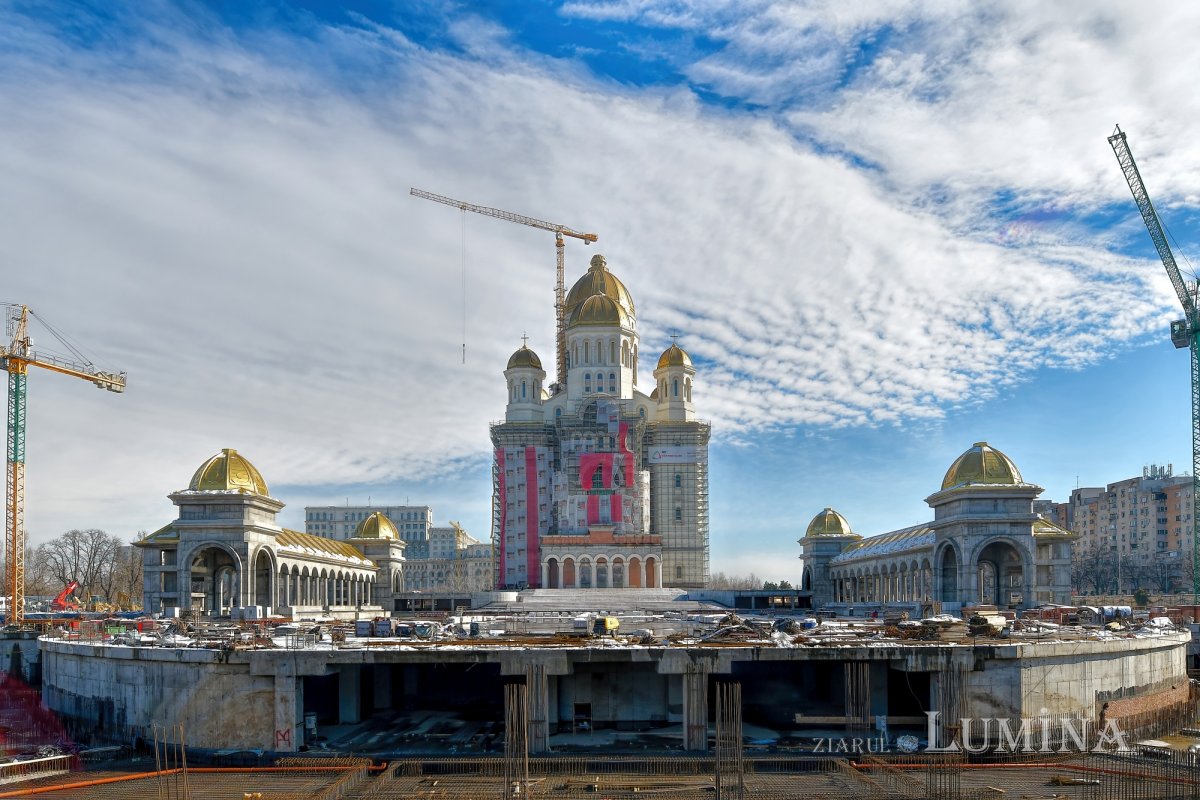 Șantierul Catedralei Naționale, în noi etape de lucru 243800