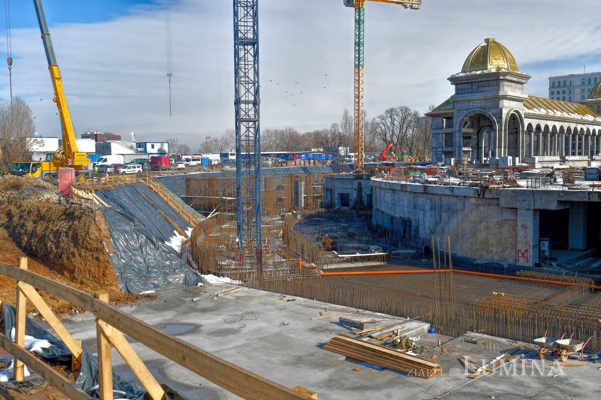 Șantierul Catedralei Naționale, în noi etape de lucru 243803