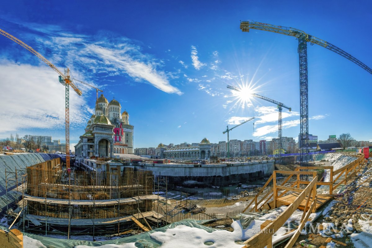Șantierul Catedralei Naționale, în noi etape de lucru 243808