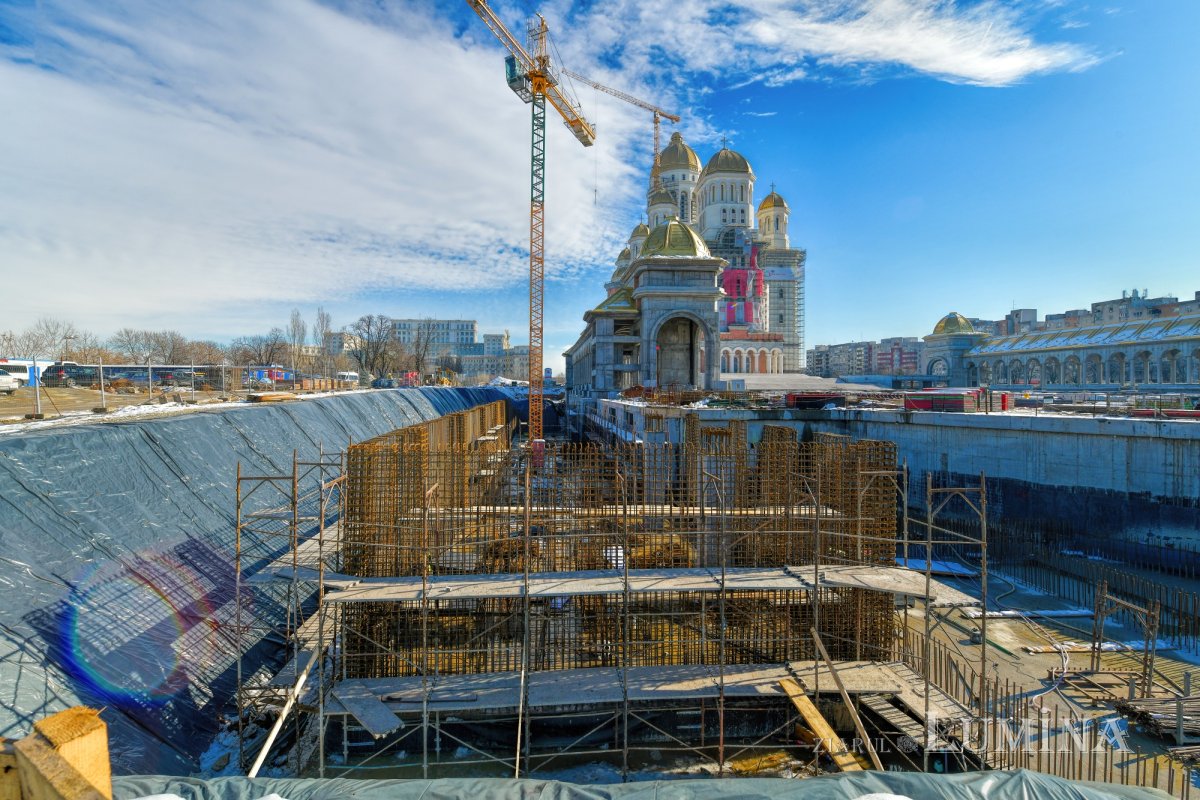 Șantierul Catedralei Naționale, în noi etape de lucru 243809