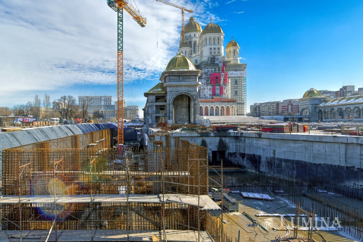 Șantierul Catedralei Naționale, în noi etape de lucru 243812