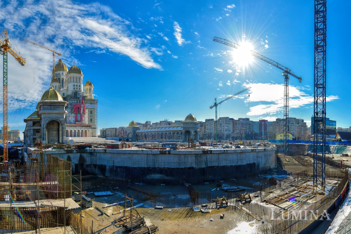 Șantierul Catedralei Naționale, în noi etape de lucru 243813