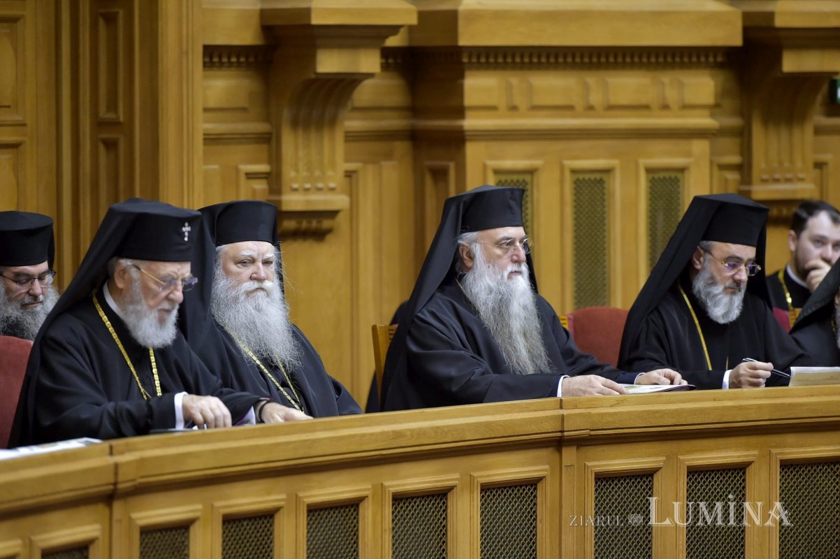 Lucrările Adunării Naționale Bisericeşti în Palatul Patriarhiei 244157