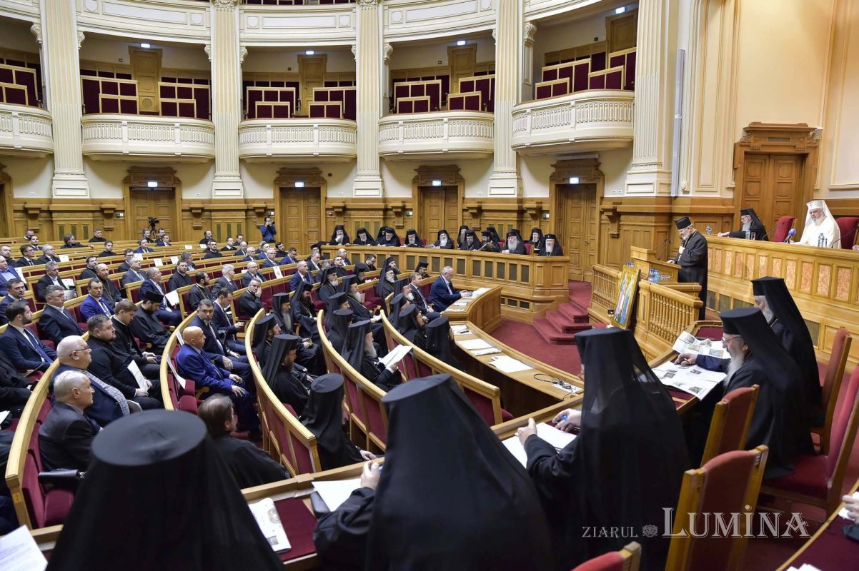 Lucrările Adunării Naționale Bisericeşti în Palatul Patriarhiei 244161