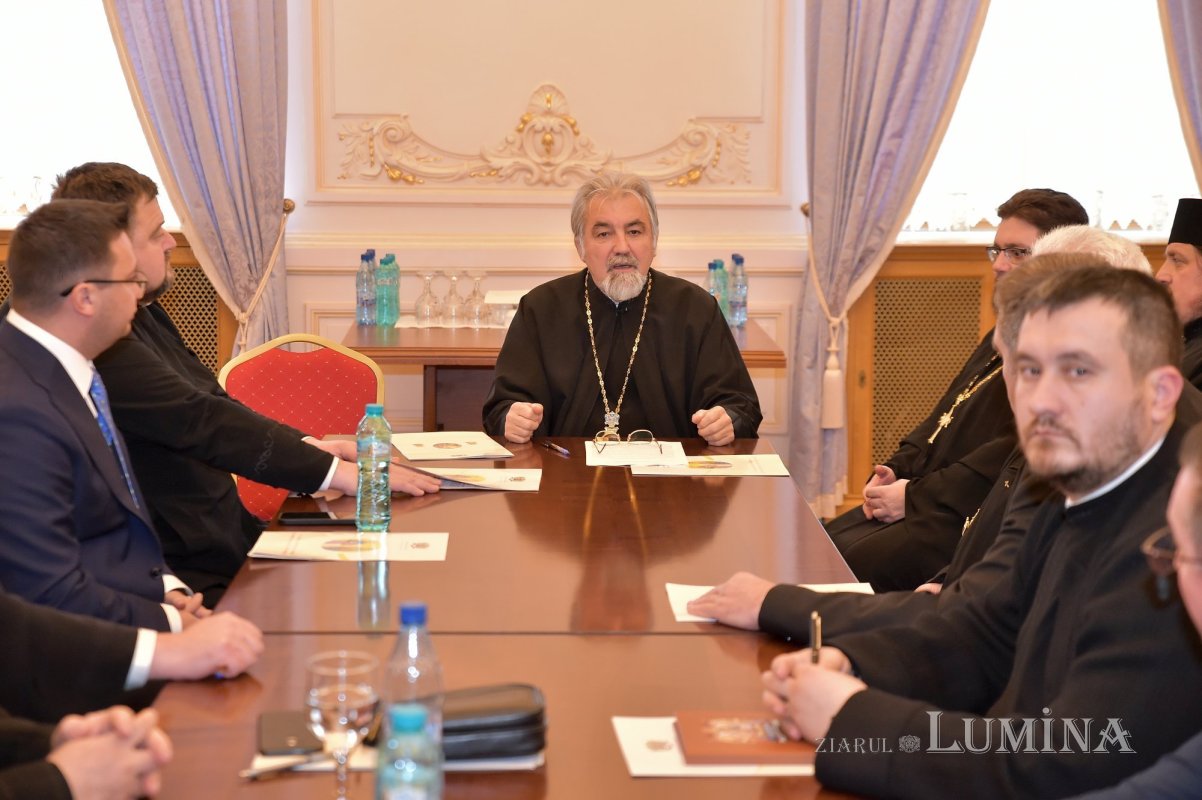 Lucrările Adunării Naționale Bisericeşti în Palatul Patriarhiei 244181