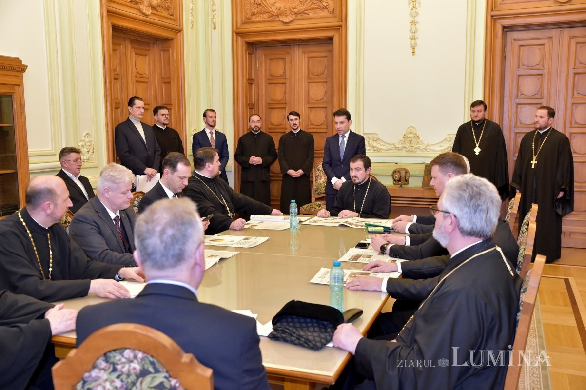 Lucrările Adunării Naționale Bisericeşti în Palatul Patriarhiei 244184