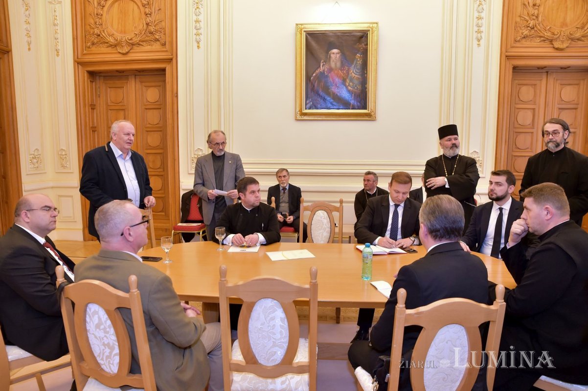 Lucrările Adunării Naționale Bisericeşti în Palatul Patriarhiei 244187