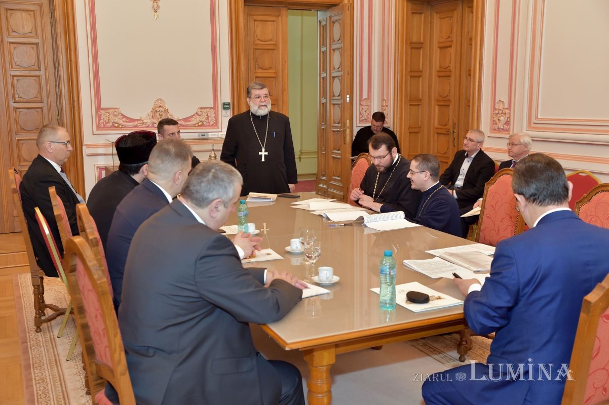 Lucrările Adunării Naționale Bisericeşti în Palatul Patriarhiei 244189