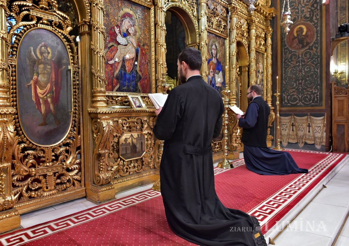 Slujbe speciale la Catedrala Patriarhală la începutul Postului Mare 245508