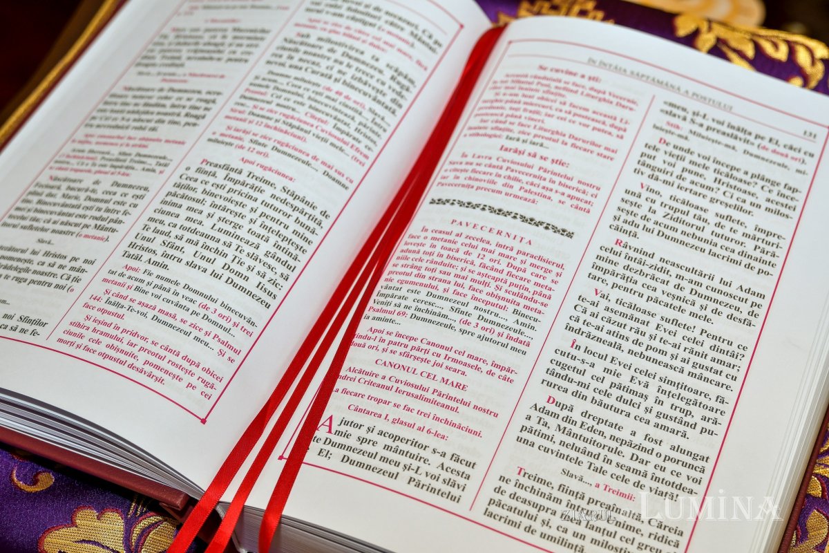 „Postul este un exercițiu de prioritate dată vieții duhovnicești” 245733