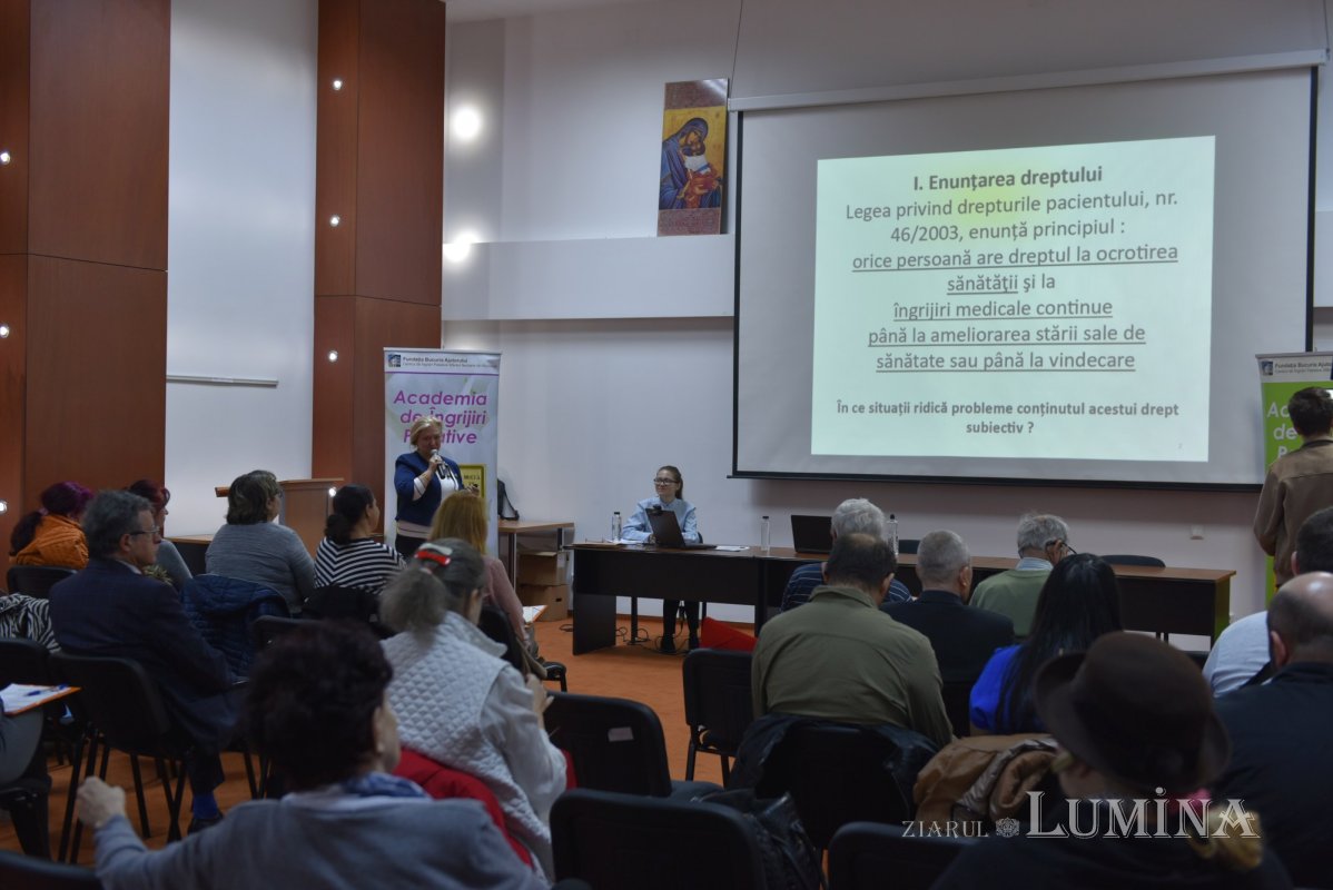 O nouă sesiune științifică dedicată îngrijirii medicale paliative 246827