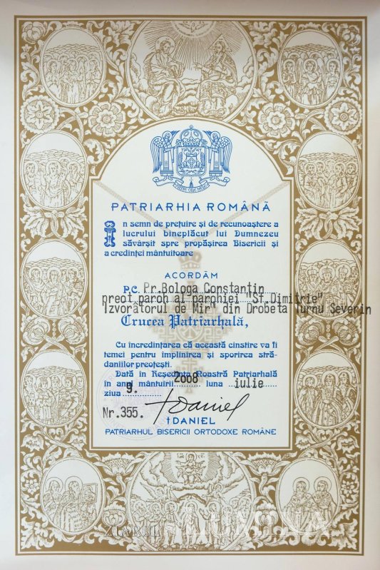 Viața ca o filă de pateric a părintelui Constantin Bologa 246410