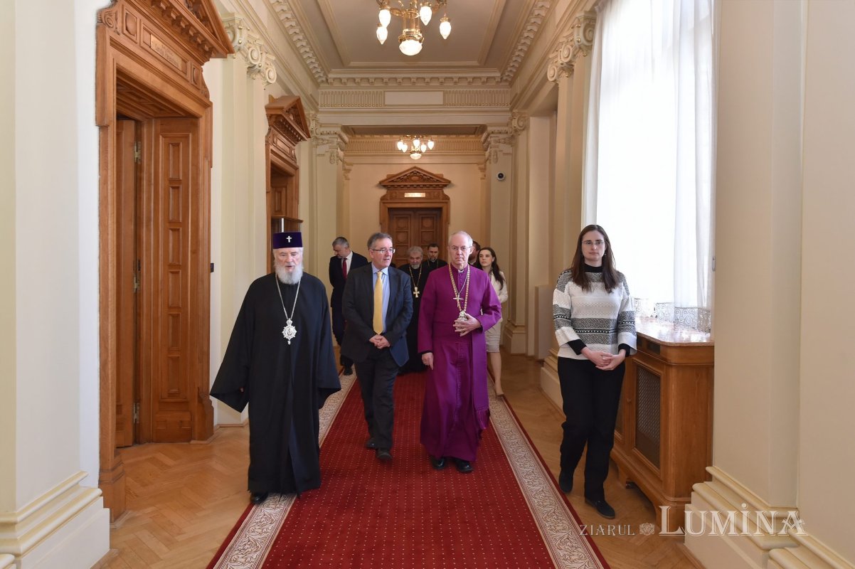 Grația Sa Justin Welby, Arhiepiscop de Canterbury și Primat al Comuniunii Anglicane, în vizită la Patriarhia Română 247243