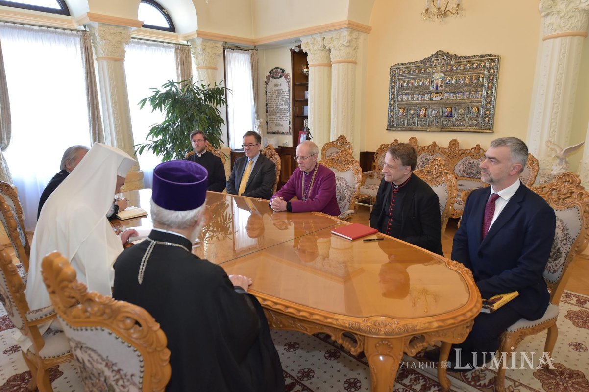 Grația Sa Justin Welby, Arhiepiscop de Canterbury și Primat al Comuniunii Anglicane, în vizită la Patriarhia Română 247258