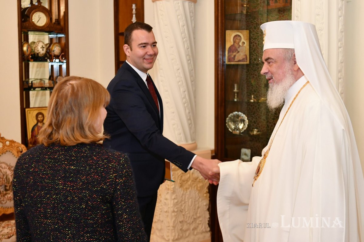 Ambasadorul Statelor Unite ale Americii la Bucureşti, în vizită de prezentare la Patriarhia Română 247827