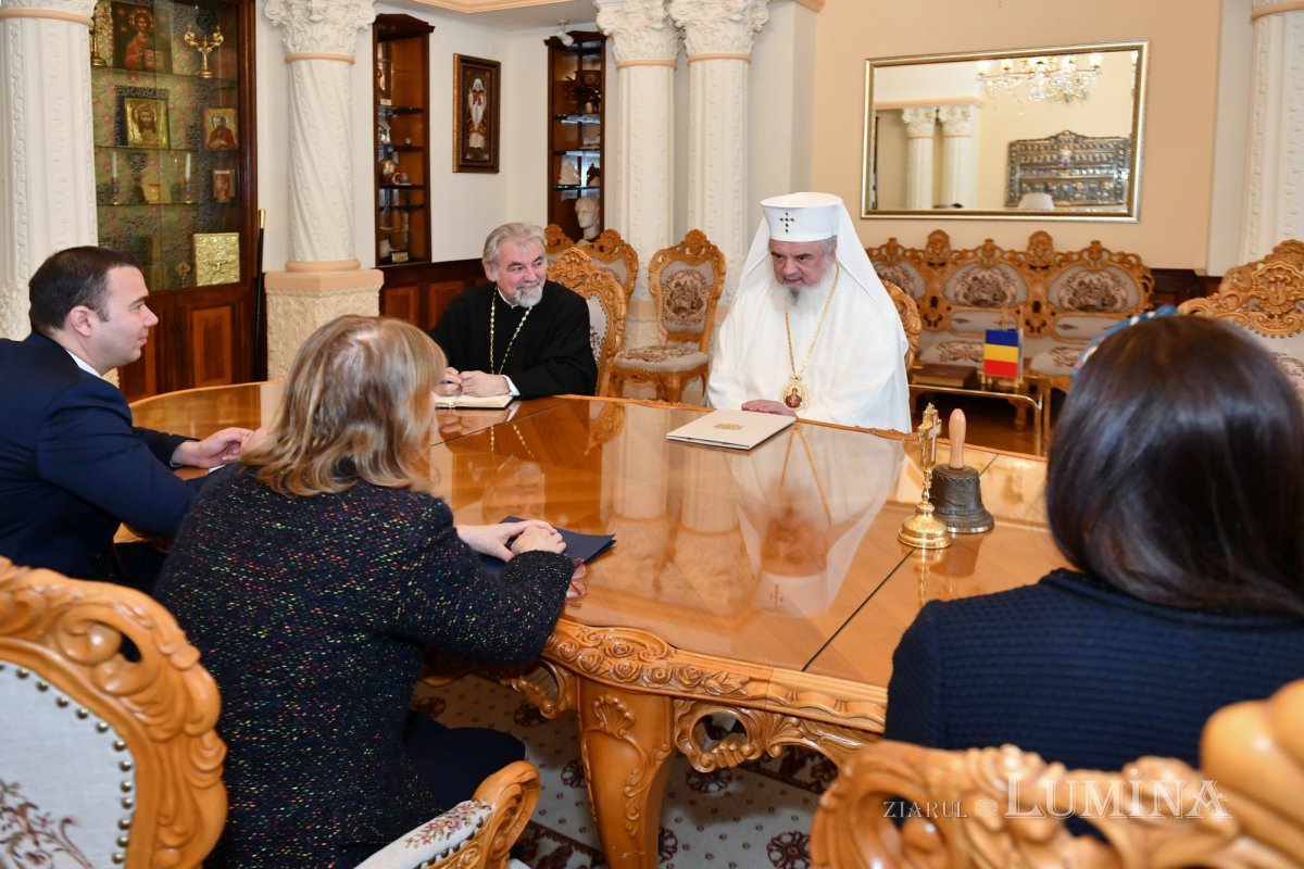 Ambasadorul Statelor Unite ale Americii la Bucureşti, în vizită de prezentare la Patriarhia Română 247833
