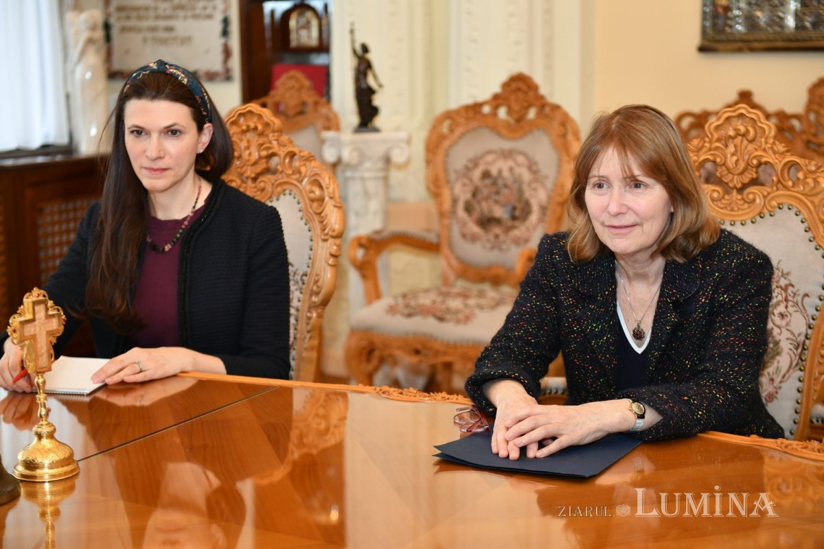 Ambasadorul Statelor Unite ale Americii la Bucureşti, în vizită de prezentare la Patriarhia Română 247836