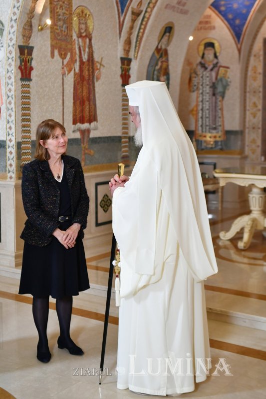 Ambasadorul Statelor Unite ale Americii la Bucureşti, în vizită de prezentare la Patriarhia Română 247845